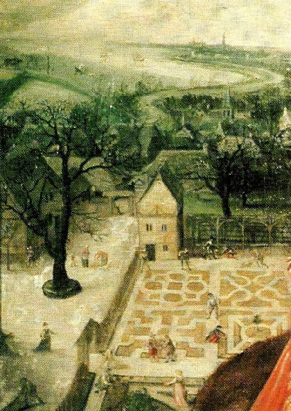 lucas van valchenborch detalj av varen oil painting picture